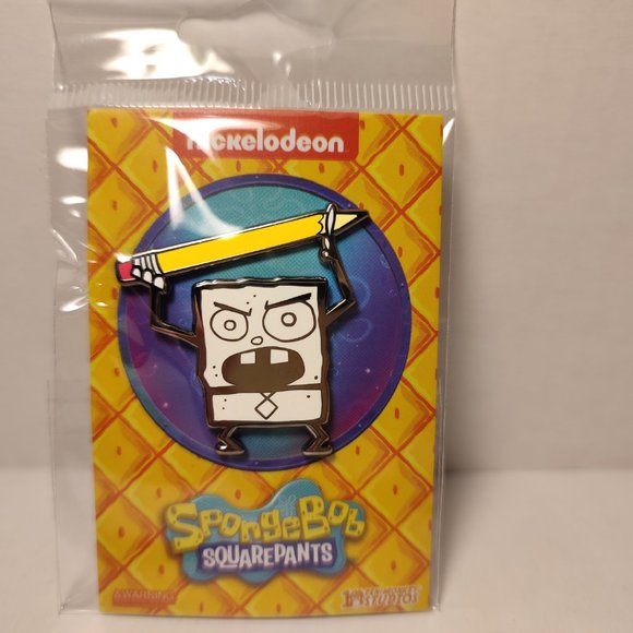 Spongebob Squarepants DoodleBob Enamel Pin Official Nickelodeon Collectible - Picture 3 of 3